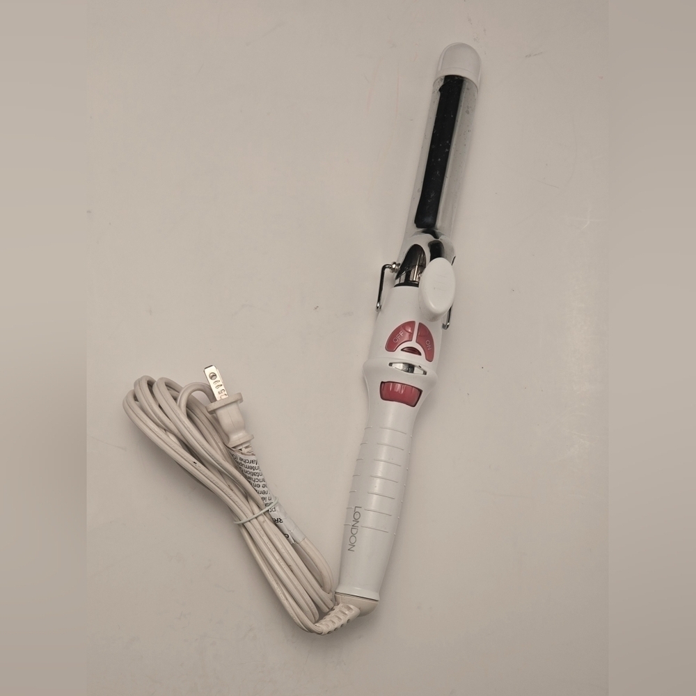 London 1 Inch Curling Iron Wand Tight Curls Ceramic Barrel Tested